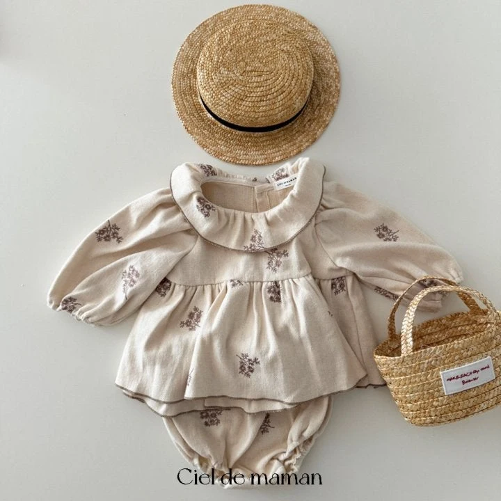 Ciel De Maman - Korean Baby Fashion - #onlinebabyboutique - Special Flower Set