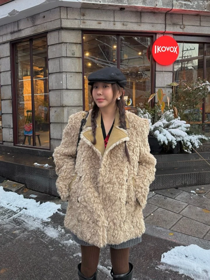 Dailyjud - Korean Women Fashion - #momslook - Porch Soft Double Jacket