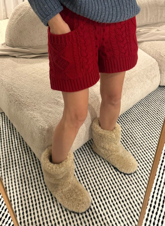 Dailyjud - Korean Women Fashion - #momslook - Knit Shorts - 2