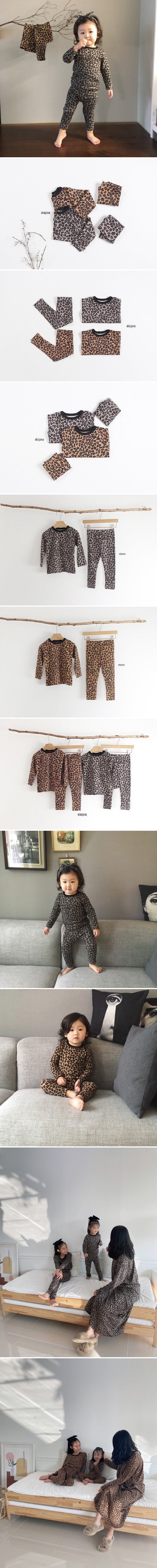 Dajoa - Korean Children Fashion - #childofig - Leopard Easywear