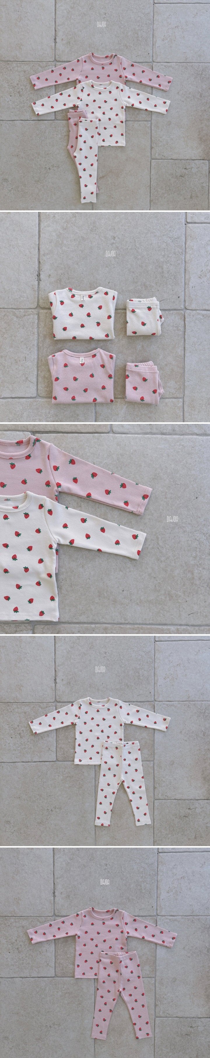 Dajoa - Korean Children Fashion - #kidzfashiontrend - Strawberry Easywear