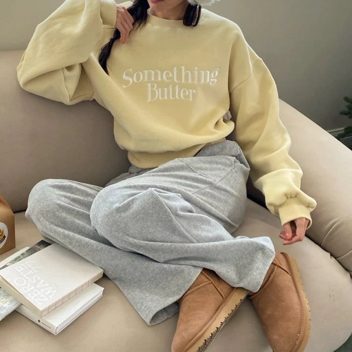 Diana - Korean Women Fashion - #momslook - Butter Sweatshirts - 12