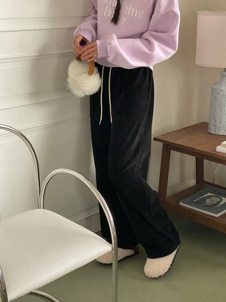 Diana - Korean Women Fashion - #momslook - Snow Corduroy Pants - 11