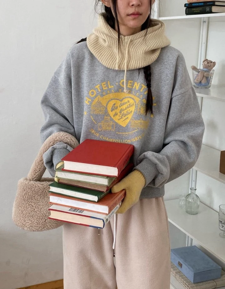 Diana - Korean Women Fashion - #momslook - Hotel Sweatshirts - 5