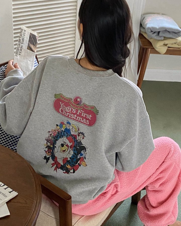 Diana - Korean Women Fashion - #momslook - Christmas Sweatshirts - 10