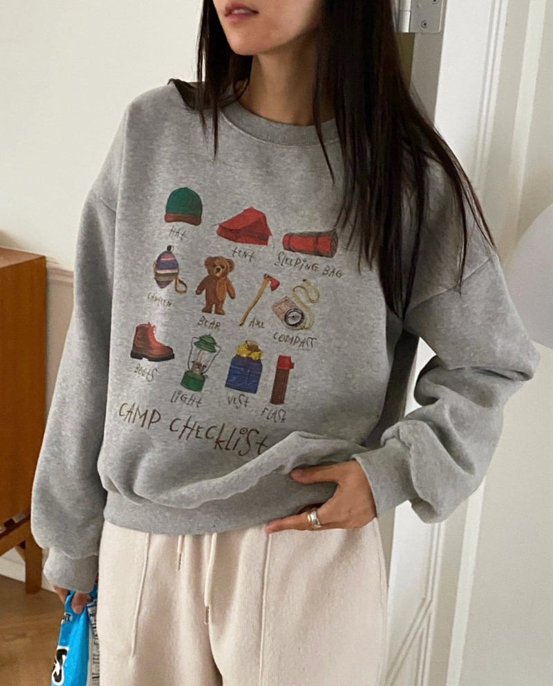 Diana - Korean Women Fashion - #momslook - Camping Sweatshirts - 12