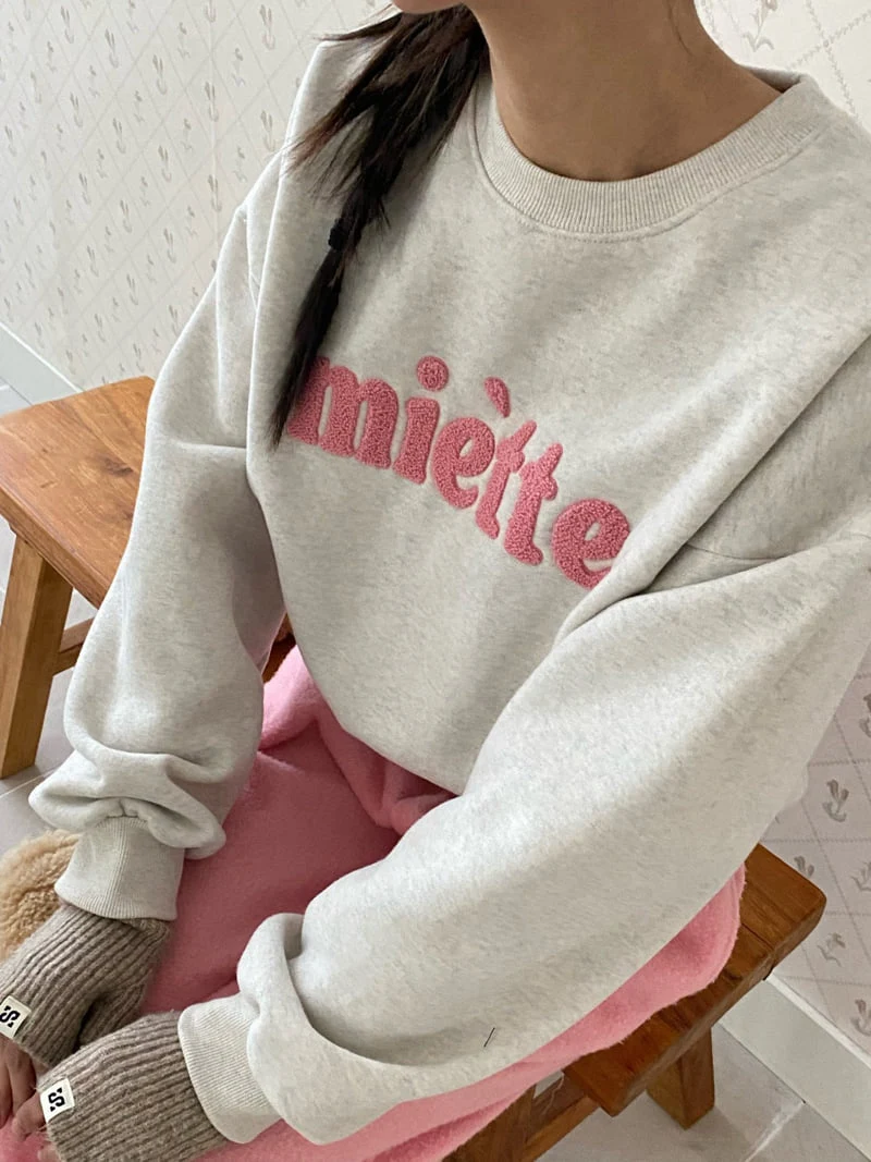 Diana - Korean Women Fashion - #momslook - Miette Sweatshirts - 9