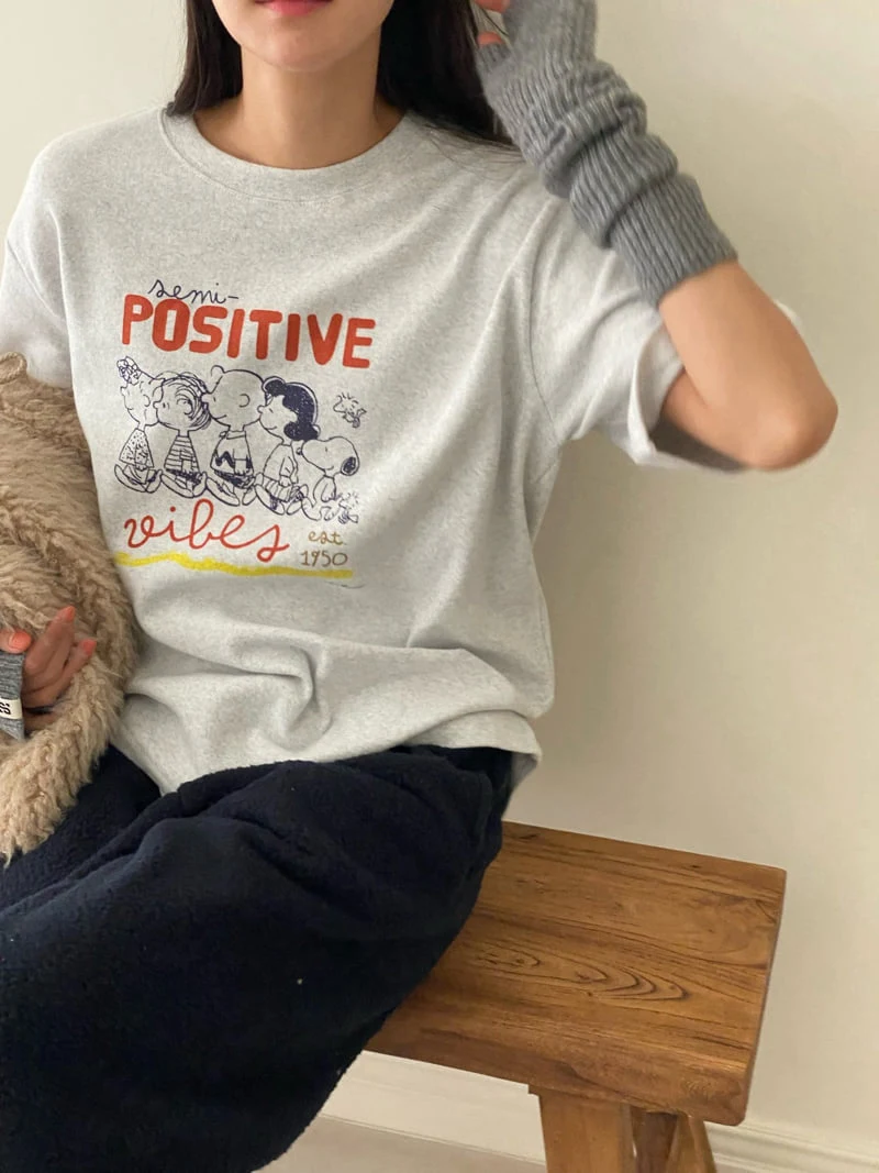 Diana - Korean Women Fashion - #restrostyle - Positive Tee - 2