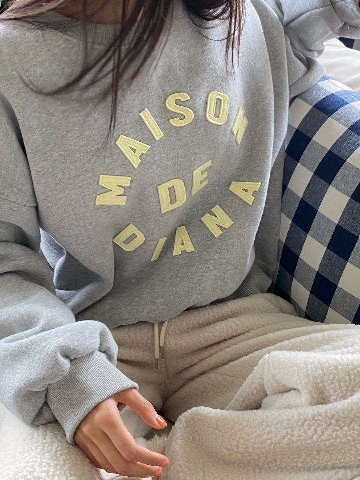 Diana - Korean Women Fashion - #romanticstyle - Maison Sweatshirts - 10