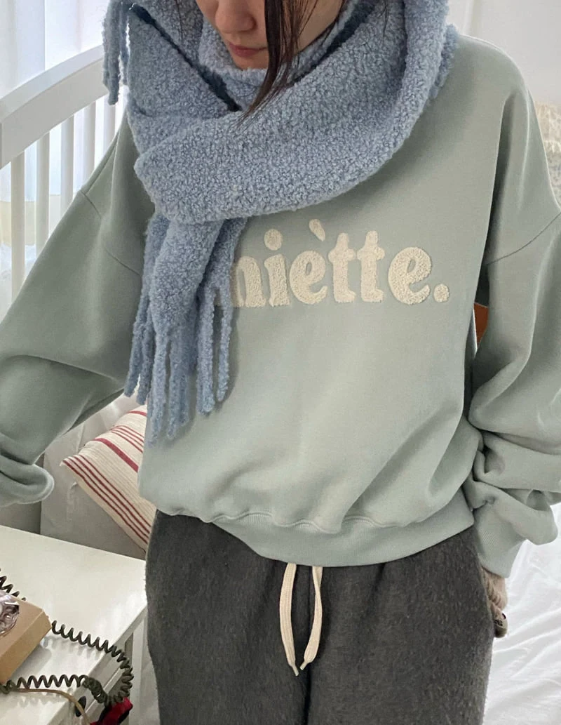 Diana - Korean Women Fashion - #romanticstyle - Miette Sweatshirts - 5