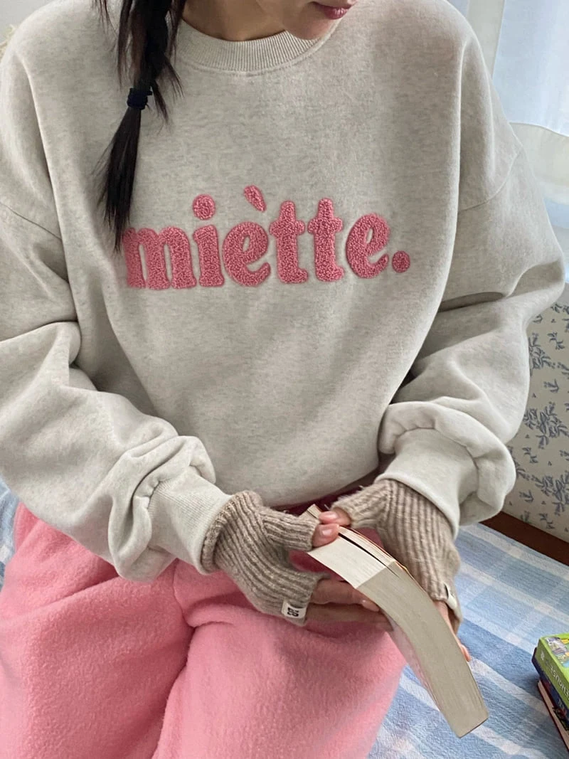 Diana - Korean Women Fashion - #thelittlethings - Miette Sweatshirts - 8