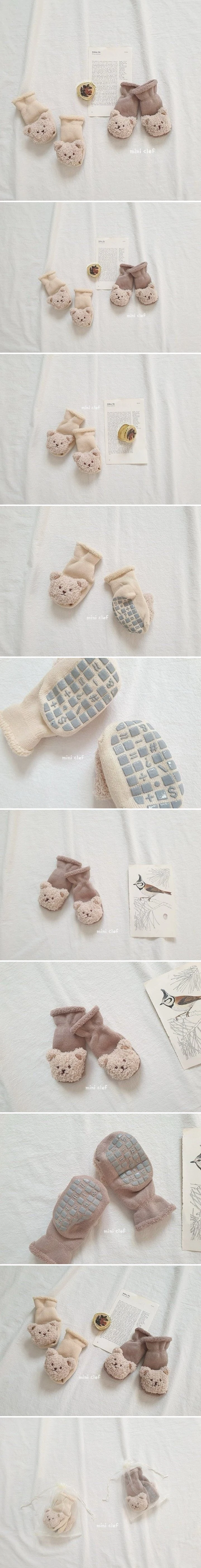 Dominico - Korean Baby Fashion - #babylifestyle - Baby Bear Socks