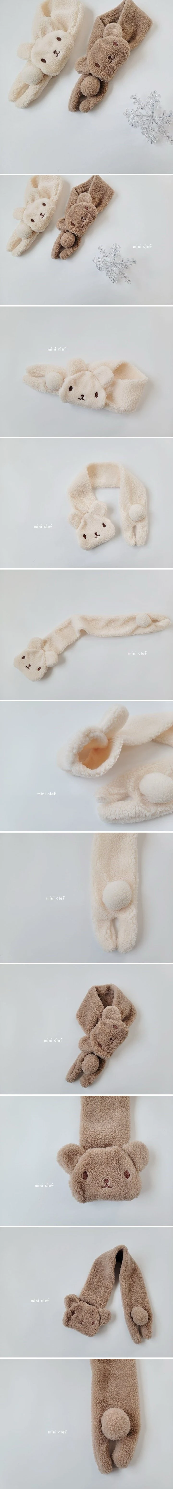 Dominico - Korean Children Fashion - #discoveringself - Little Bear Muffler