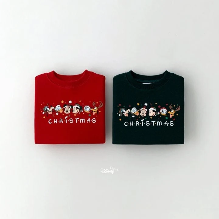 Dsaint - Korean Children Fashion - #Kfashion4kids - Christmas Friend Fleece Sweatshirts