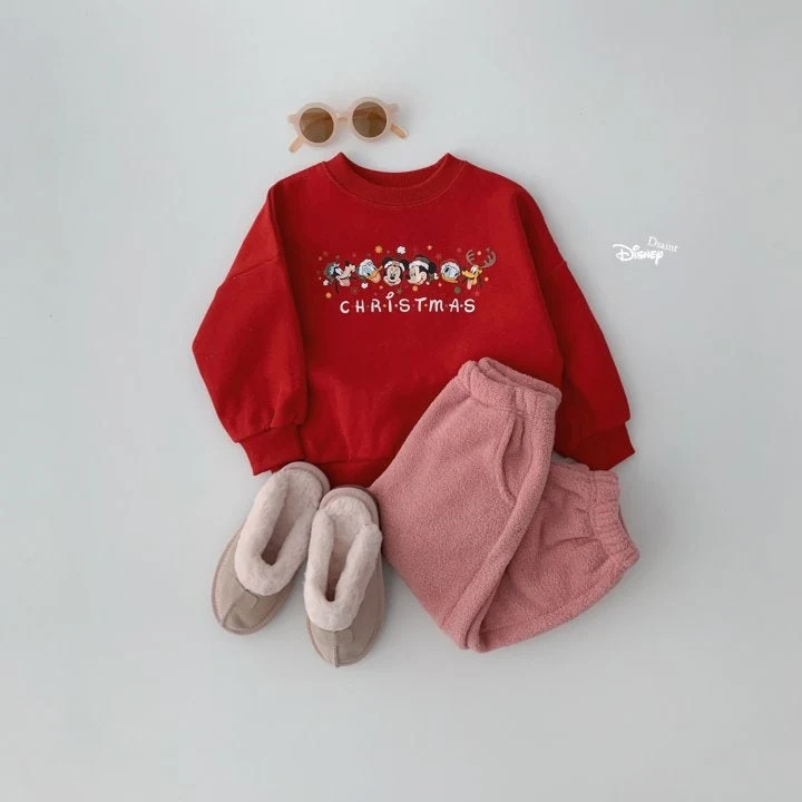 Dsaint - Korean Children Fashion - #childofig - Christmas Friend Fleece Sweatshirts - 6