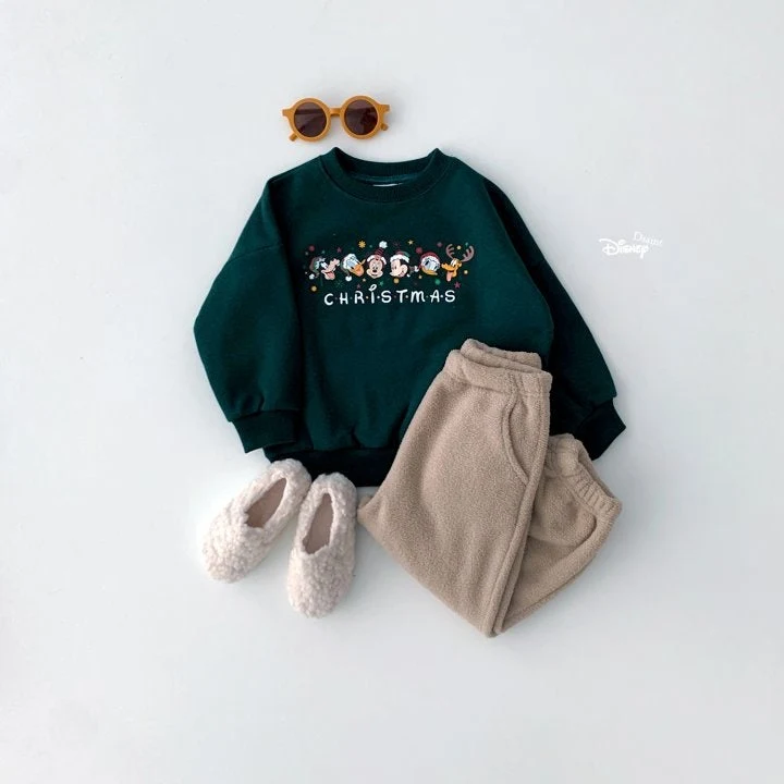 Dsaint - Korean Children Fashion - #childofig - Christmas Friend Fleece Sweatshirts - 7