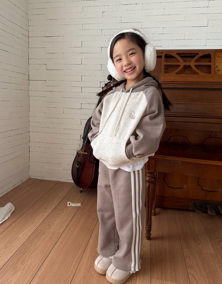 Dsaint - Korean Children Fashion - #childrensboutique - Three Three Fleece Pants - 10