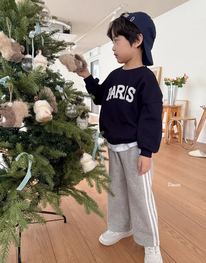 Dsaint - Korean Children Fashion - #designkidswear - Three Three Fleece Pants - 11