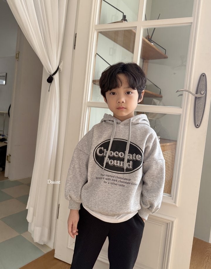 Dsaint - Korean Children Fashion - #designkidswear - Chocolate Fleece Hoodie - 12