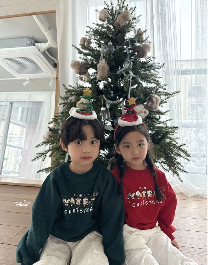 Dsaint - Korean Children Fashion - #designkidswear - Christmas Friend Fleece Sweatshirts - 9