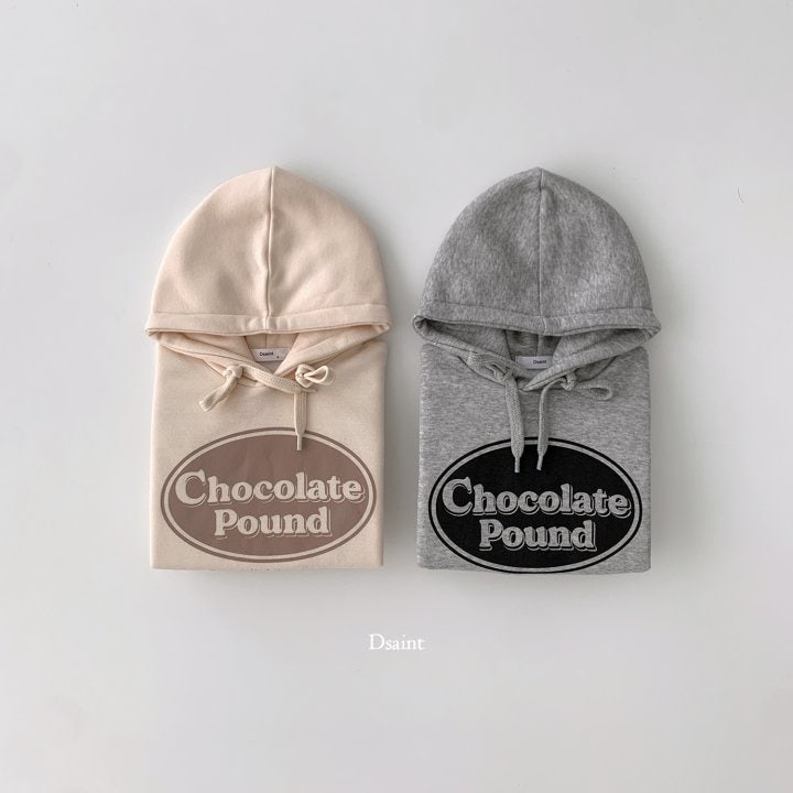 Dsaint - Korean Children Fashion - #kidsshorts - Chocolate Fleece Hoodie