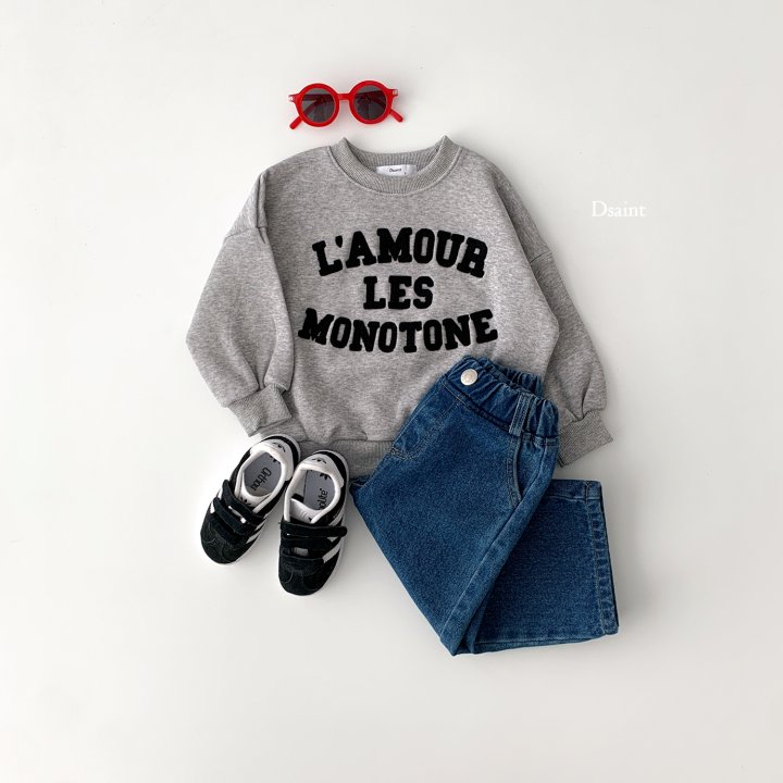 Dsaint - Korean Children Fashion - #magicofchildhood - Monotone Fleece Sweatshirts - 8