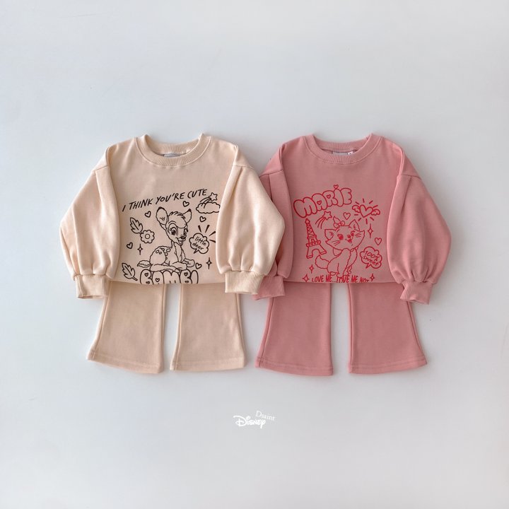 Dsaint - Korean Children Fashion - #minifashionista - Twinkle Bootcut Fleece Top Bottom Set