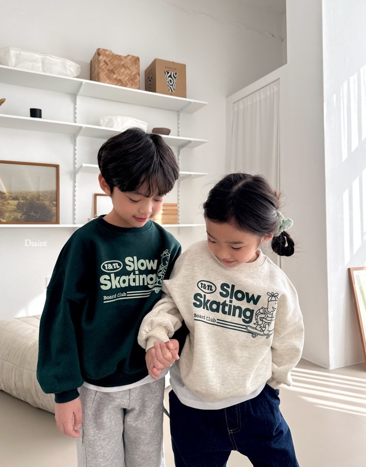 Dsaint - Korean Children Fashion - #minifashionista - SLOW Turtle Fleece Sweatshirts - 10