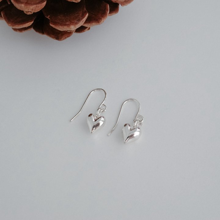 Eeiitt - Korean Women Fashion - #womensfashion - Mini Heart Earrings - 4