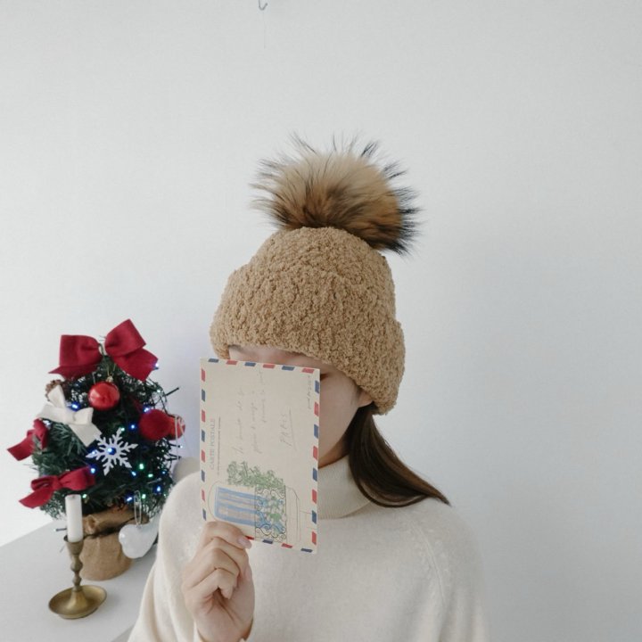 Eeiitt - Korean Women Fashion - #momslook - Soboru Soft Beanie - 2