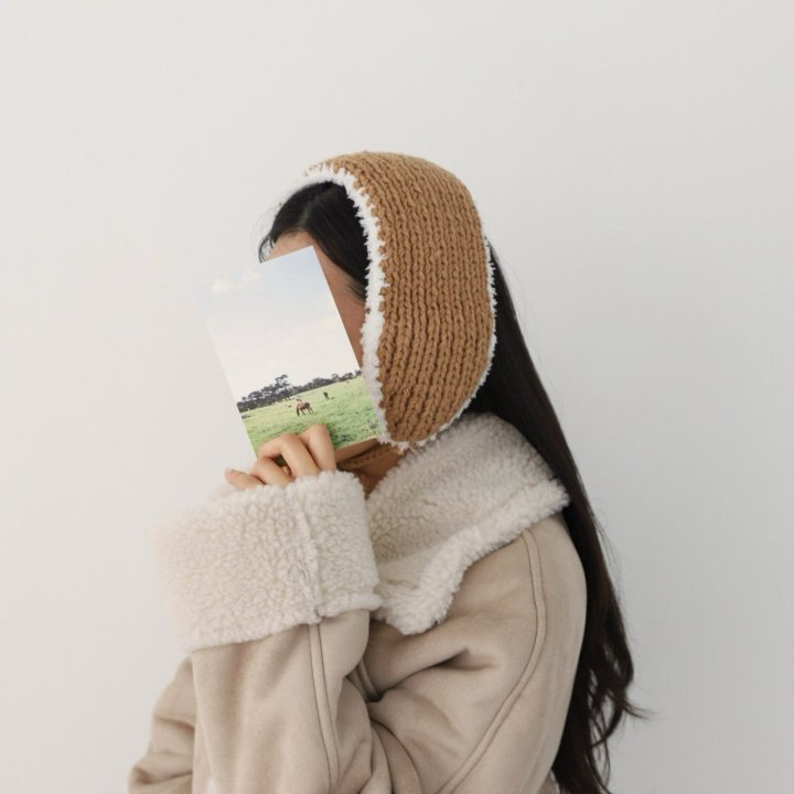 Eeiitt - Korean Women Fashion - #momslook - Knitted Earmuffs - 8