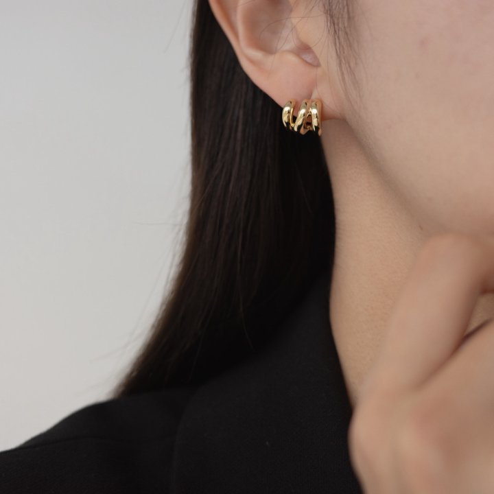 Eeiitt - Korean Women Fashion - #pursuepretty - Jagline Earrings - 10