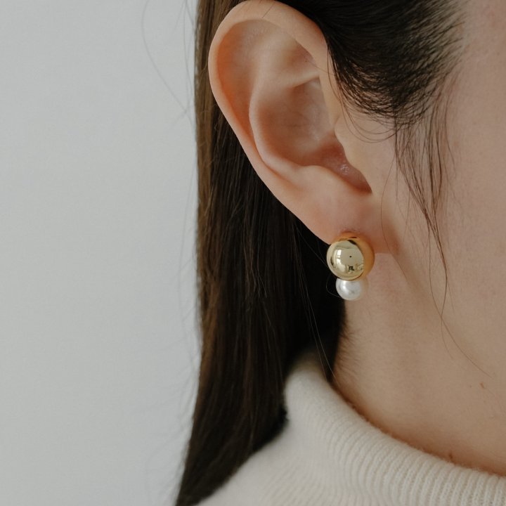 Eeiitt - Korean Women Fashion - #restrostyle - Mael Pearl Earrings - 2