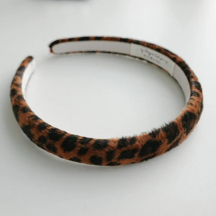 Eeiitt - Korean Women Fashion - #shopsmall - Slim Leopard Headband - 5