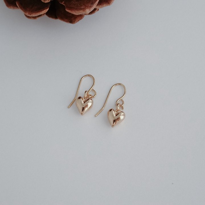 Eeiitt - Korean Women Fashion - #womensfashion - Mini Heart Earrings - 3