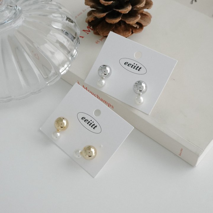 Eeiitt - Korean Women Fashion - #womensfashion - Mael Pearl Earrings - 10