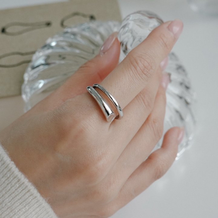 Eeiitt - Korean Women Fashion - #womensfashion - Simple Snail Ring - 2