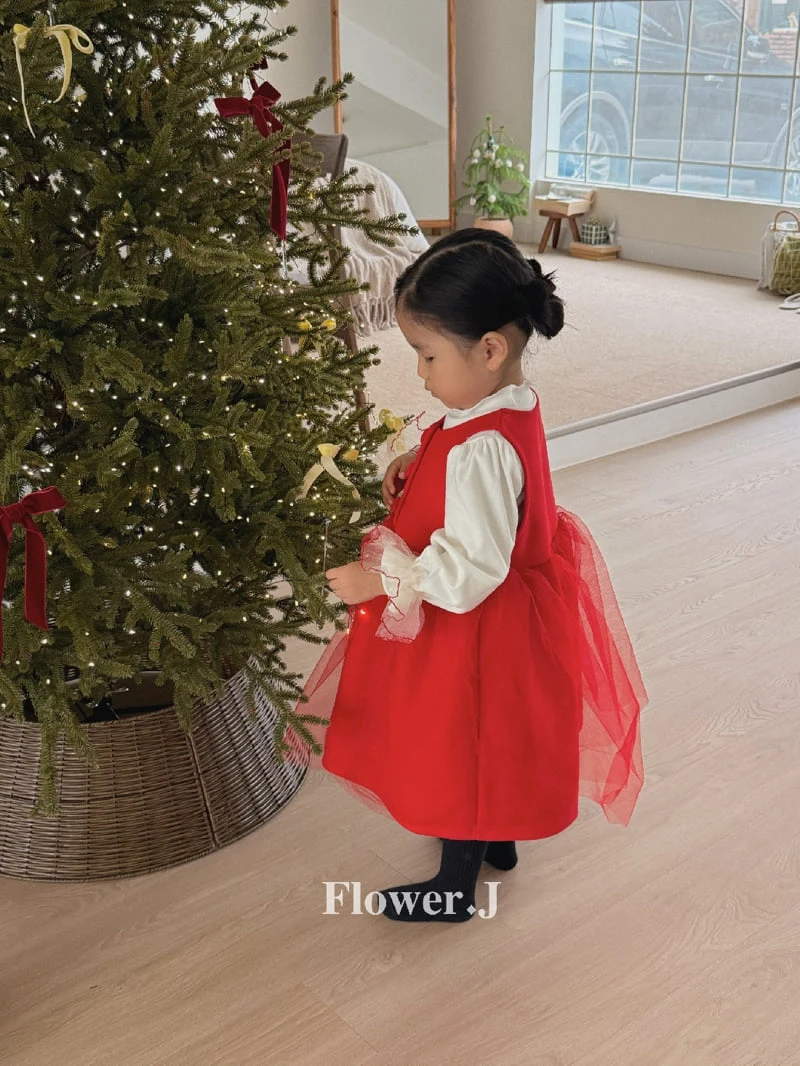 Flower J - Korean Children Fashion - #kidsshorts - Button Sha Dress - 5