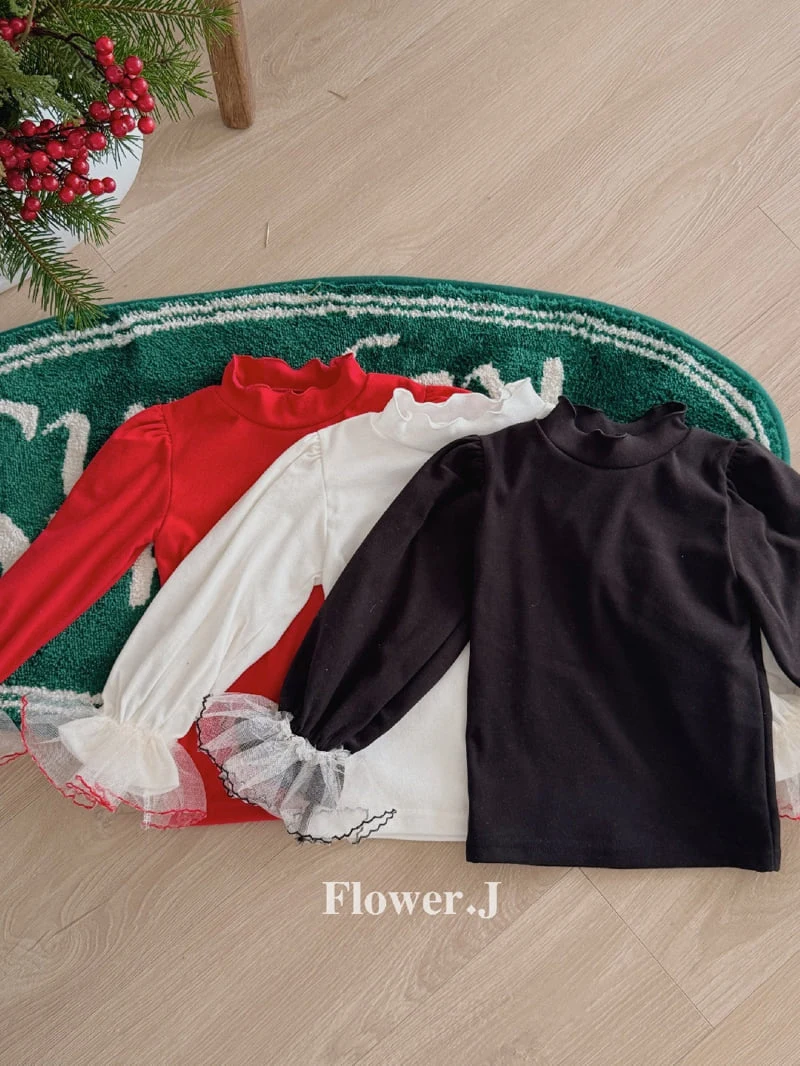 Flower J - Korean Children Fashion - #kidsstore - Merry Tee - 5