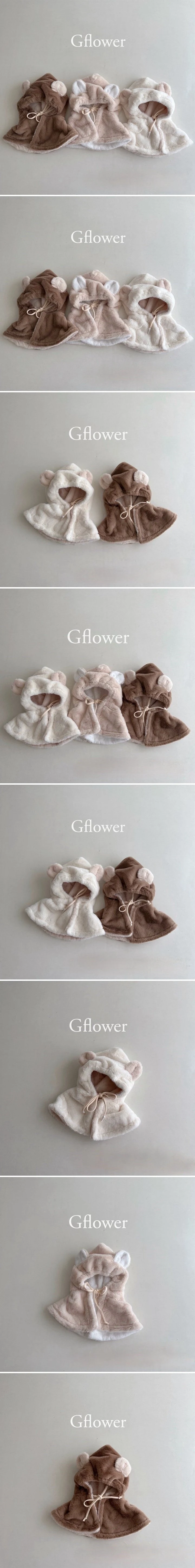 G Flower - Korean Children Fashion - #discoveringself - Soft Baby Bear Balaclava