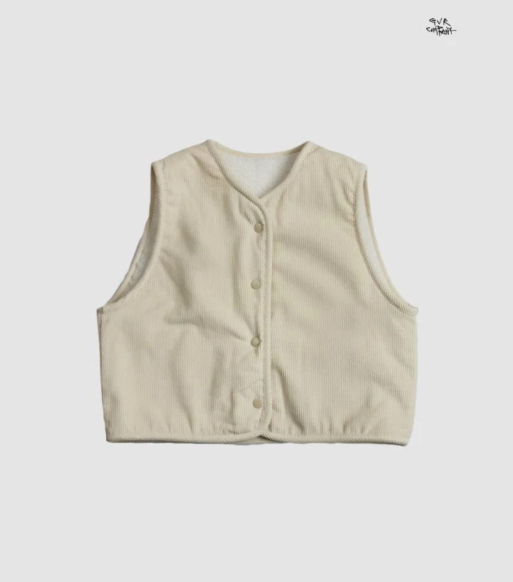 Gavara Market - Korean Women Fashion - #momslook - Buzz Dumble Vest - 5