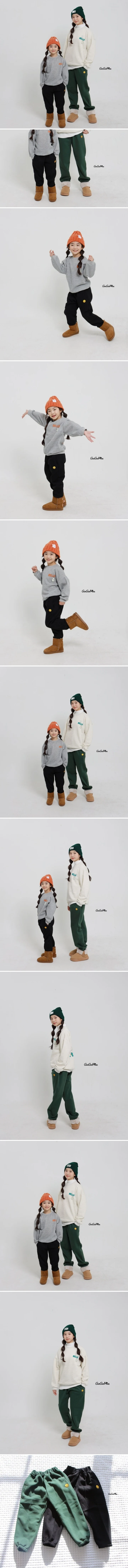 Ggoggoming - Korean Children Fashion - #discoveringself - Smile Fleece Pants