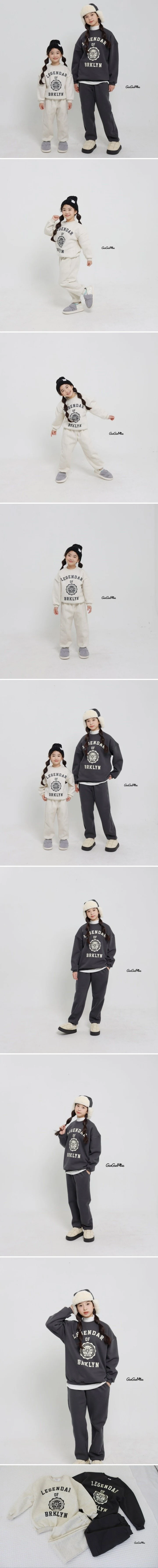 Ggoggoming - Korean Children Fashion - #fashionkids - Legend Fleece Top Bottom Set