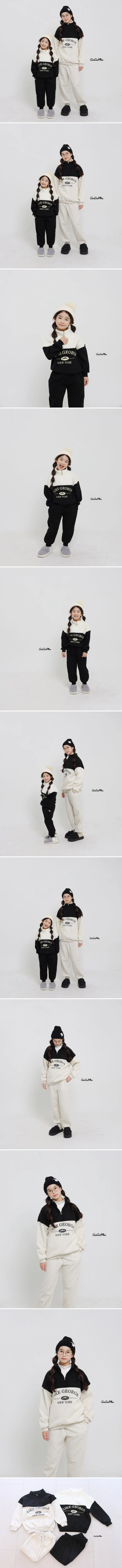 Ggoggoming - Korean Children Fashion - #kidzfashiontrend - George Top Bottom Set