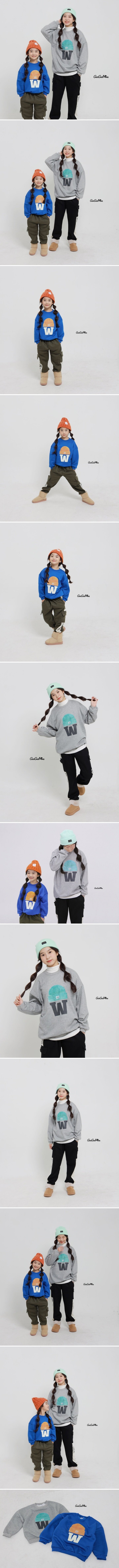 Ggoggoming - Korean Children Fashion - #littlefashionista - W Fleece Sweatshirts