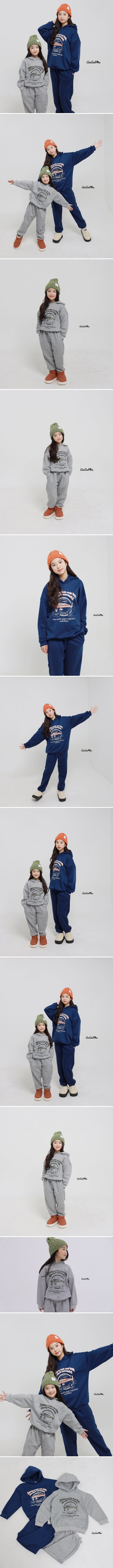 Ggoggoming - Korean Children Fashion - #todddlerfashion - Airplane Fleece Top Bottom Set