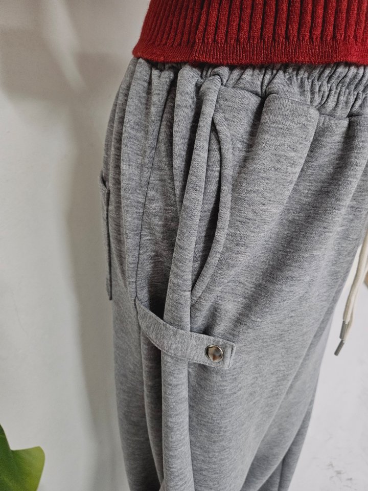 Gram - Korean Women Fashion - #momslook - Fleece Eve Pants - 8