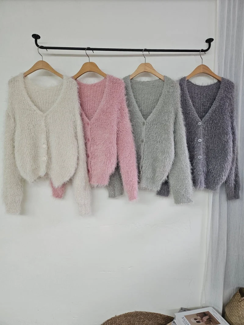 Gram - Korean Women Fashion - #restrostyle - Boucle Shasha Cardigan