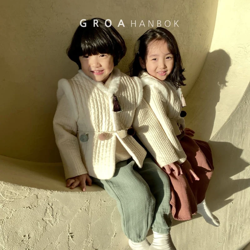 Groa - Korean Children Fashion - #magicofchildhood - Boy Hanbok Baeja Vest - 8