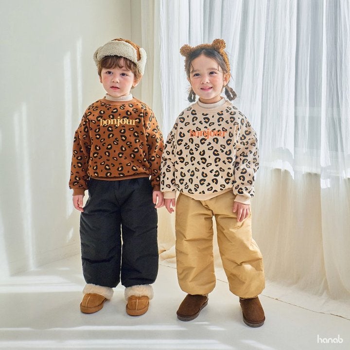 Hanab - Korean Children Fashion - #discoveringself - Bonjour Leopard Tee - 9